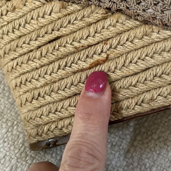 VC signature woven wedge peep toe - Picture 9 of 9